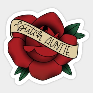 Butch auntie Sticker